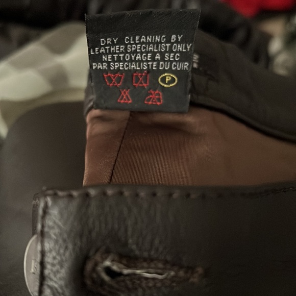 Kenneth Cole Genuine Leather Pants - Picture 8 of 8